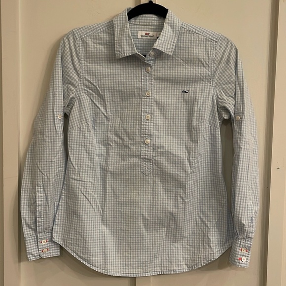 Vineyard Vines Tops - Vineyard Vines Cotton Plaid Top